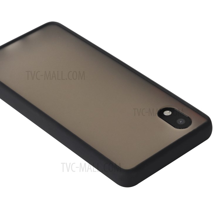 Matte Skin Drop-proof PC + TPU Phone Protector Cover for Samsung Galaxy A01 Core - Black-6