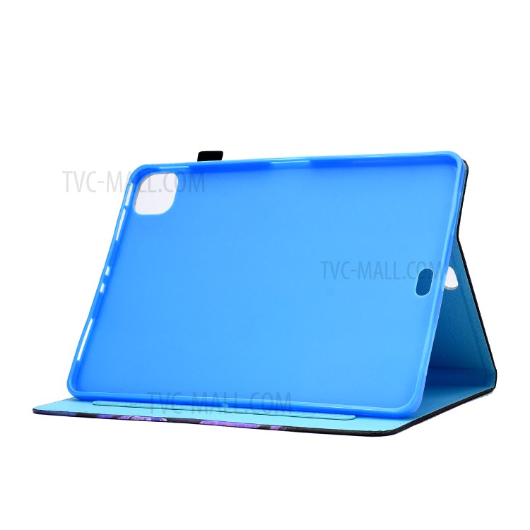 Patterned Leather Protector Card Holder for iPad Pro 11-inch (2020)/(2018)/iPad Air (2020) Stand Case - Elk-9