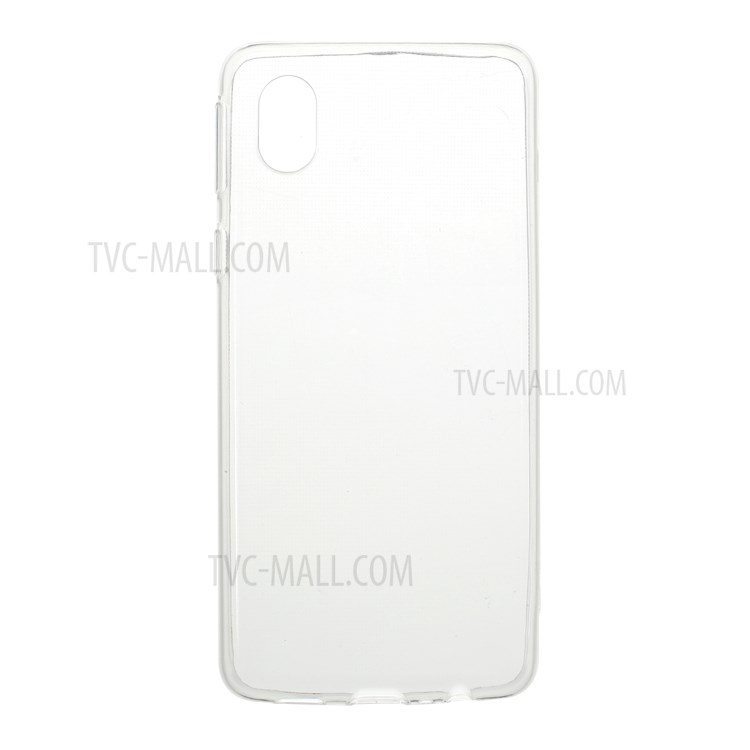 1MM Thick Clear TPU Cell Phone Case for Samsung Galaxy A01 Core-1