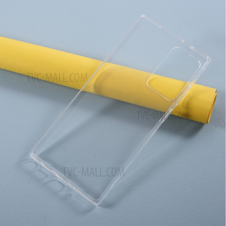 1MM Thick Clear TPU Cell Phone Case for Samsung Galaxy Note20 Ultra 5G / Galaxy Note20 Ultra-5