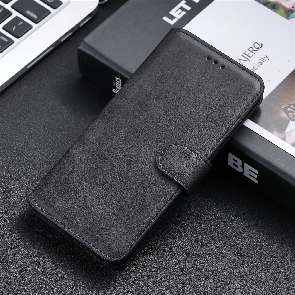 Portefeuille + Stand Classic Style Flip Leather Téléphone Pour Samsung Galaxy S20 fe 4g / 5g / 2022 / S20 Lite - le Noir