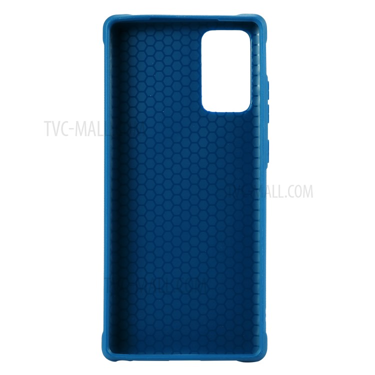 Magnetic Destacleable 2-em-1 Carteira Phone Case Para Samsung Galaxy Nota 20 / Nota 20 5G - Azul-18