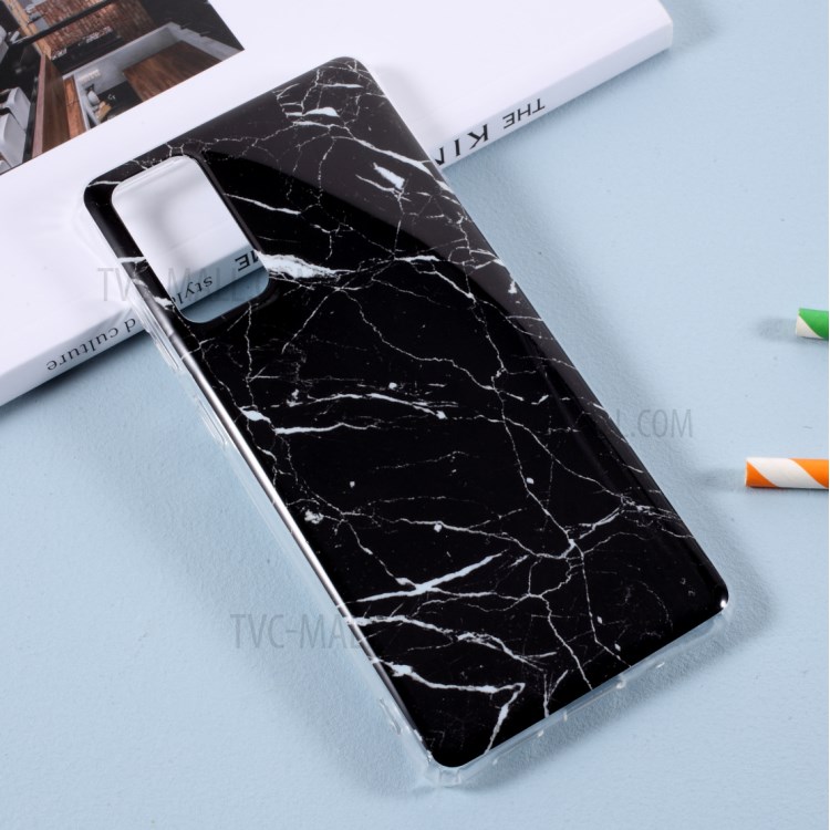 Glossy IMD Mármore Pattern TPU Case Para Samsung Galaxy S20 Fe / S20 Ventilador / S20 Fe 5G / S20 Ventilador 5G / S20 Lite - Estilo A.-2