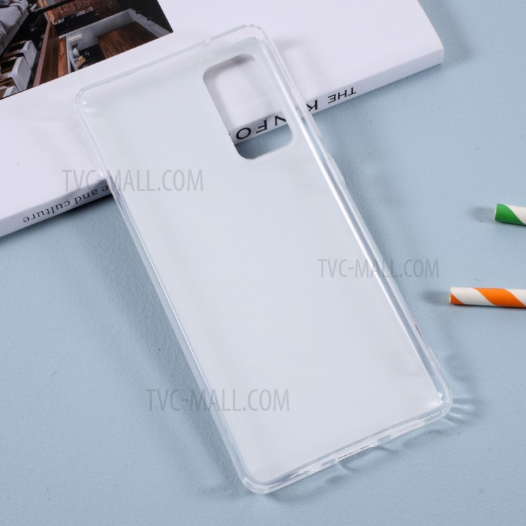 Equipo De TPU De Impresión De Patrones De Mármol Escarchado Para Samsung Galaxy S20 Fe / S20 Fan Edition / S20 Fe 5G / S20 Edición De Ventilador 5G / S20 Lite - Estilo A-5