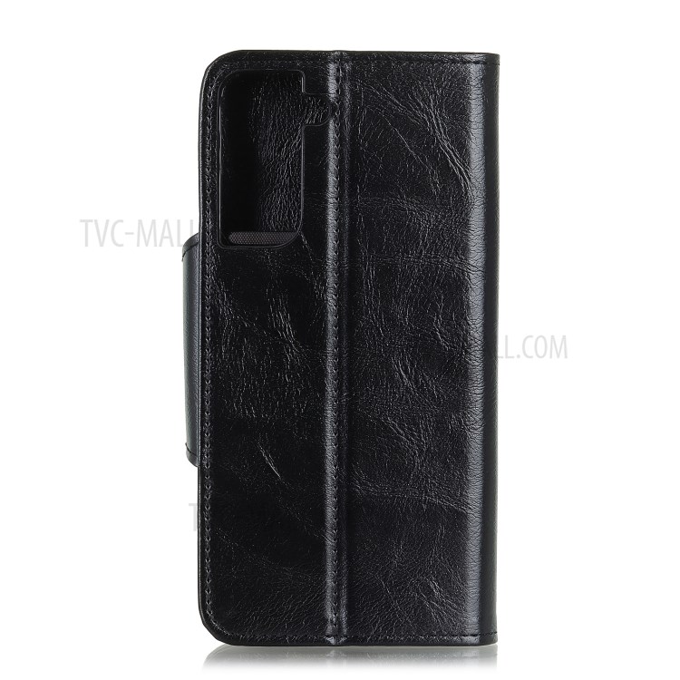 Wallet Stand PU-Leder-Handy-Kasten Für Samsung Galaxy S30 + - Schwarz-2