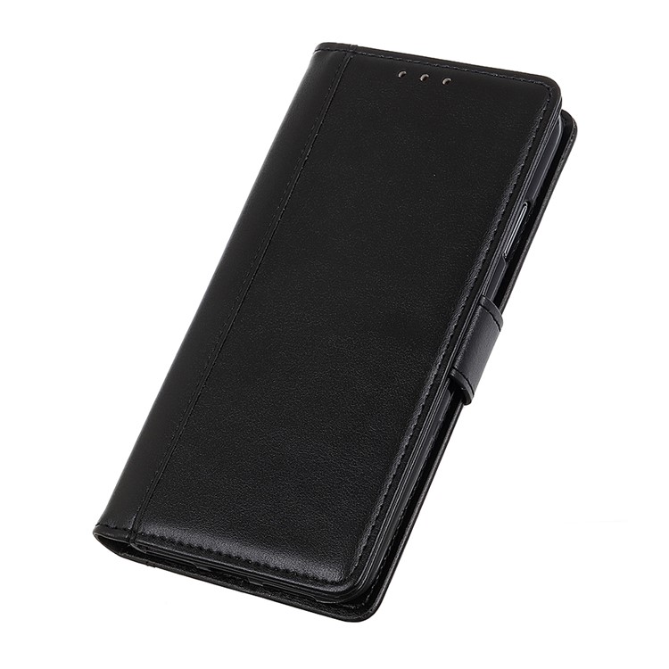 Wallet Stand Leather Phone Case for Samsung Galaxy S21 - Black-7