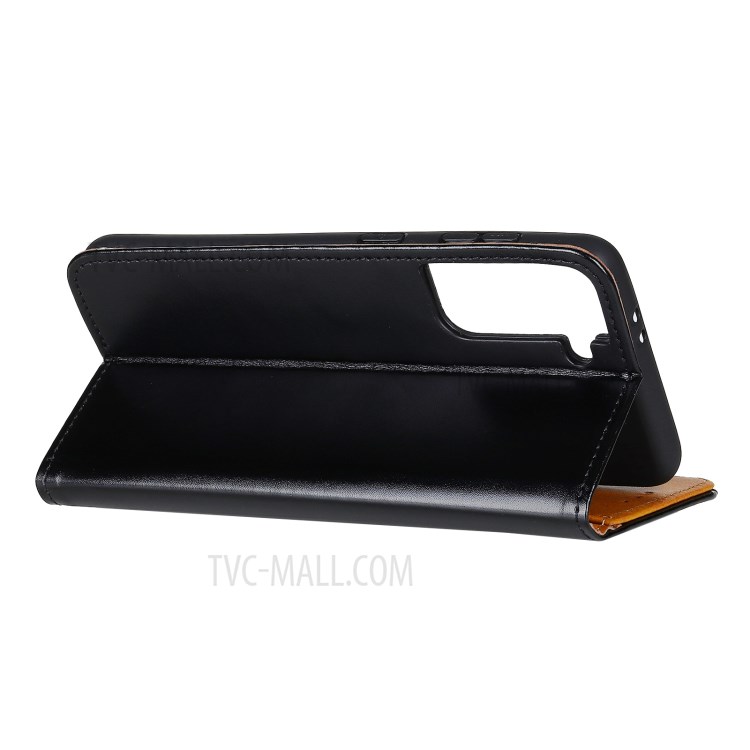 TPU Inner Shell + PU Leather Cover Wallet Stand Case for Samsung Galaxy S30 Plus - Black-6