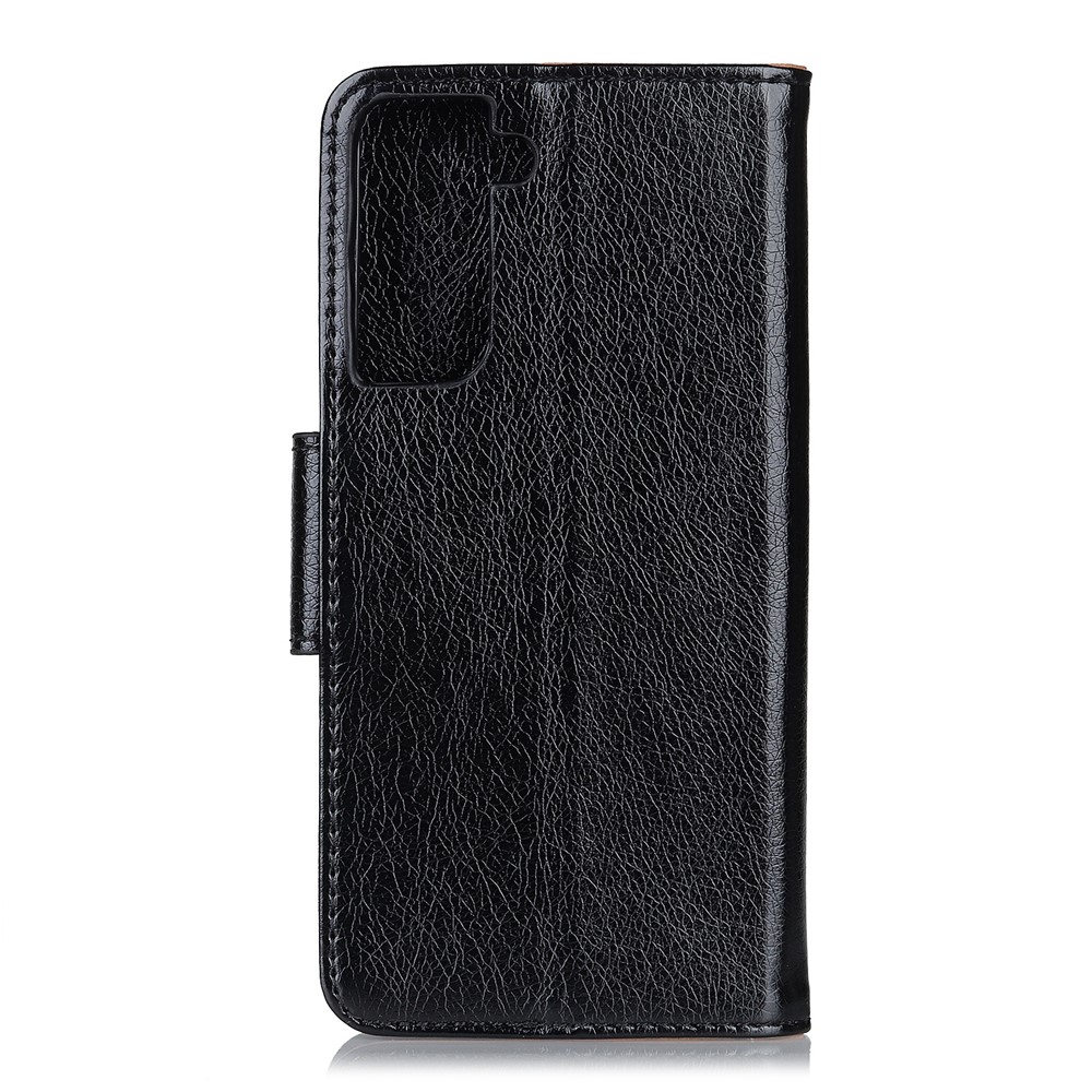 Nappa Texture Split Leather Wallet Flip Case for Samsung Galaxy S30 - Black-11