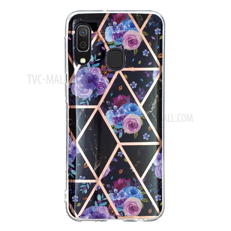 Electroplating IMD TPU Phone Case for Samsung Galaxy A20e - Style A-2