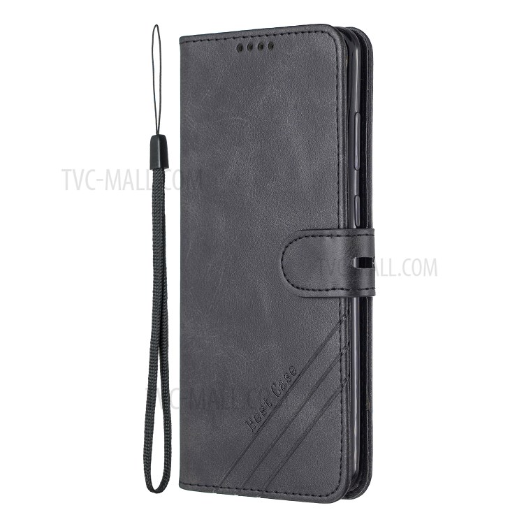 Classic Wallet Leather Stand Phone Protective Cover for Samsung Galaxy S20 FE/S20 Fan Edition/S20 FE 5G/S20 Fan Edition 5G - Black-2