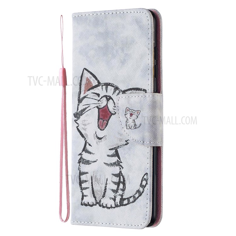 Pattern Printing PU Leather Wallet Stand Phone Cover for Samsung Galaxy S20 FE/S20 Fan Edition/S20 FE 5G/S20 Fan Edition 5G - Cat-2