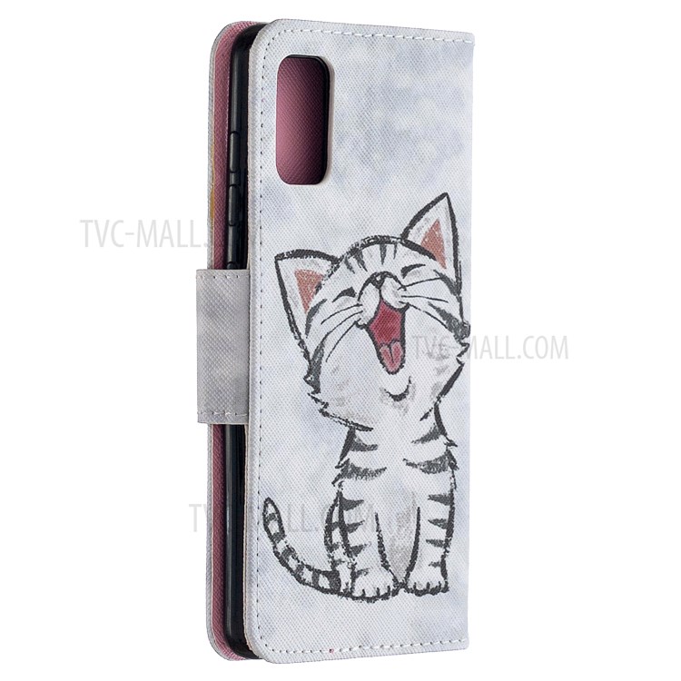 Pattern Printing PU Leather Wallet Stand Phone Cover for Samsung Galaxy S20 FE/S20 Fan Edition/S20 FE 5G/S20 Fan Edition 5G - Cat-3
