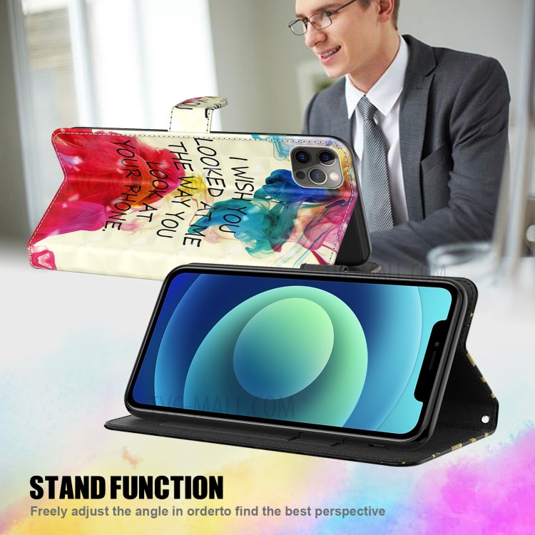 Pattern Printing Light Spot Decor for Samsung Galaxy F41 Leather Shell with Lanyard - Sentence-8