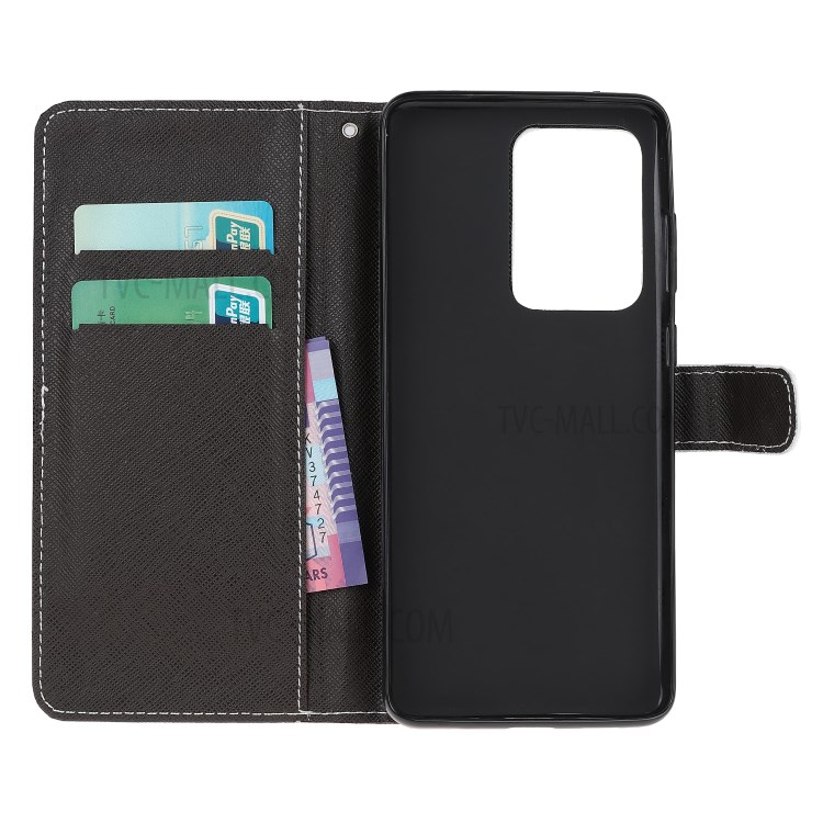 New Arrival Cross Texture Pattern Printing Phone Cover Shell for Samsung Galaxy S30 Ultra/S21 Ultra - Leopard-6