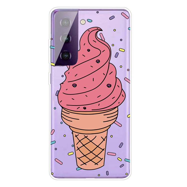 Funda Para Teléfono Celular IMD TPU IMD Para Samsung Galaxy S30 Cubierta Suave - Helado-1