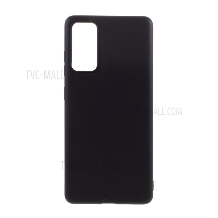 Solid Color Candy TPU Cover with Lanyard for Samsung Galaxy S20 FE/S20 Fan Edition/S20 FE 5G/S20 Fan Edition 5G - Black-4