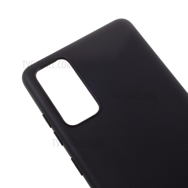 Solid Color Candy TPU Cover with Lanyard for Samsung Galaxy S20 FE/S20 Fan Edition/S20 FE 5G/S20 Fan Edition 5G - Black-8