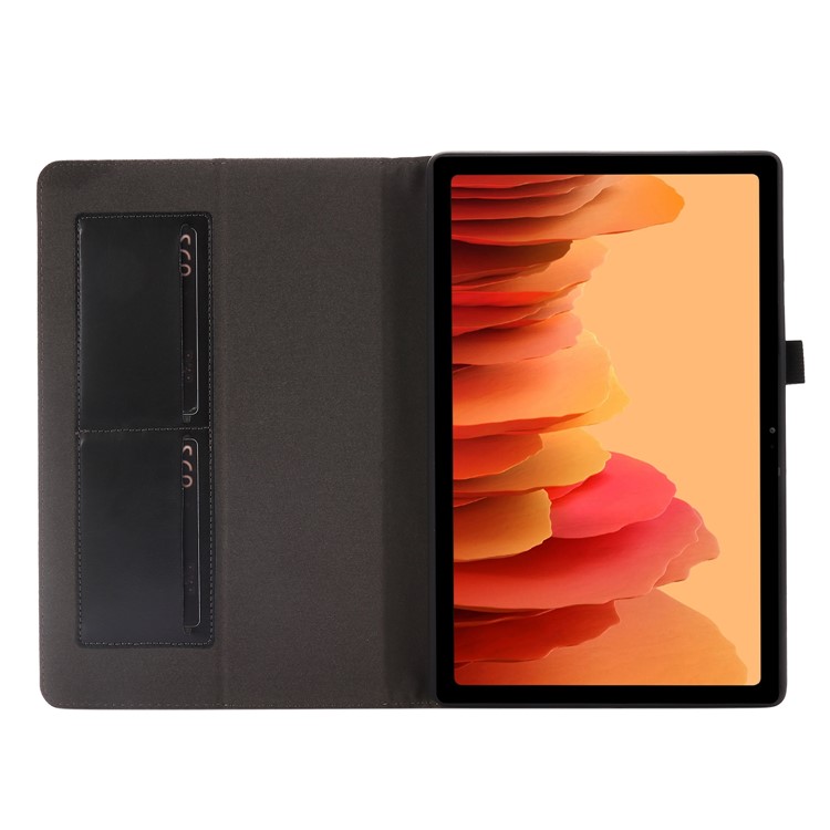 Crazy Horse Design PU Leather Stand Case for Samsung Galaxy Tab A7 10.4 (2020) - Black-8