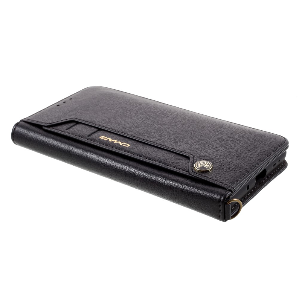 CMAI2 TPU + PU Leather Wallet Phone Stand Cover Case withand for Samsung Galaxy S20 FE/S20 Fan Edition/S20 FE 5G/S20 Fan Edition 5G/S20 Lite - Black-4
