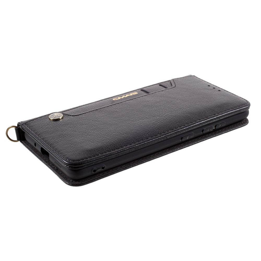 CMAI2 TPU + PU Leather Wallet Phone Stand Cover Case withand for Samsung Galaxy S20 FE/S20 Fan Edition/S20 FE 5G/S20 Fan Edition 5G/S20 Lite - Black-5