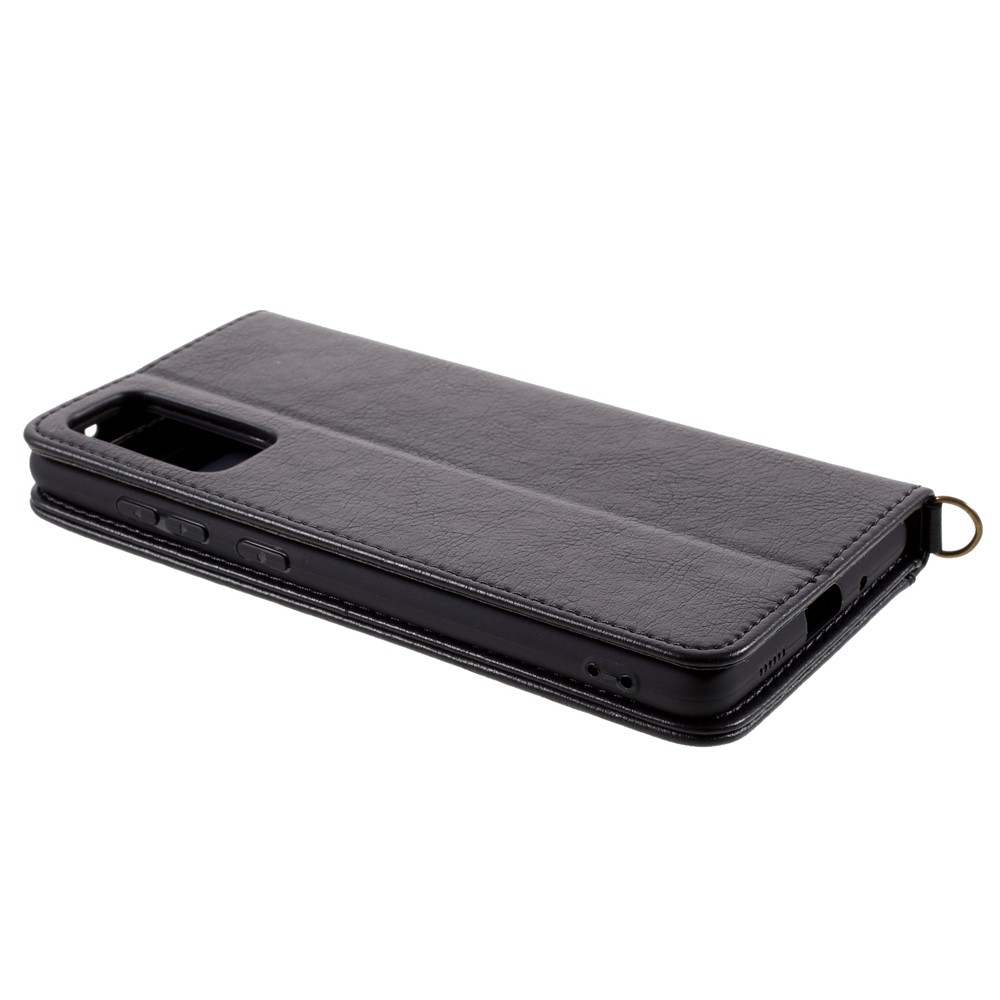 CMAI2 TPU + PU Leather Wallet Phone Stand Cover Case withand for Samsung Galaxy S20 FE/S20 Fan Edition/S20 FE 5G/S20 Fan Edition 5G/S20 Lite - Black-6