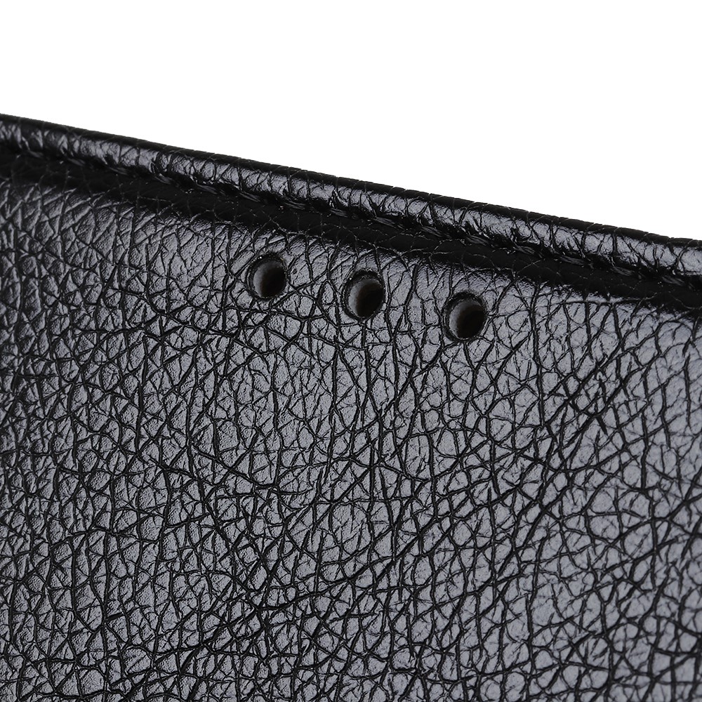 For Samsung Galaxy A32 Nappa Texture Split Leather Phone Wallet Stand Cover - Black-9