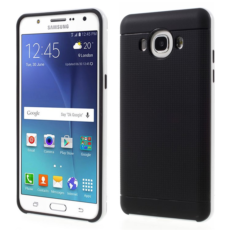 

Removable PC Frame + TPU Hybrid Cover for Samsung Galaxy J5 (2016) - White