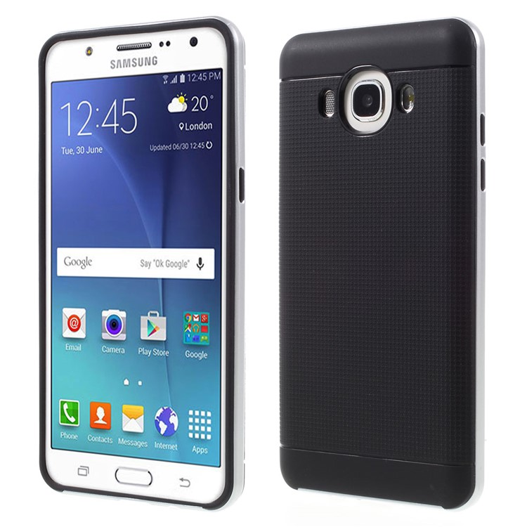 

Removable PC Frame + TPU Hybrid Shell for Samsung Galaxy J5 (2016) - Silver