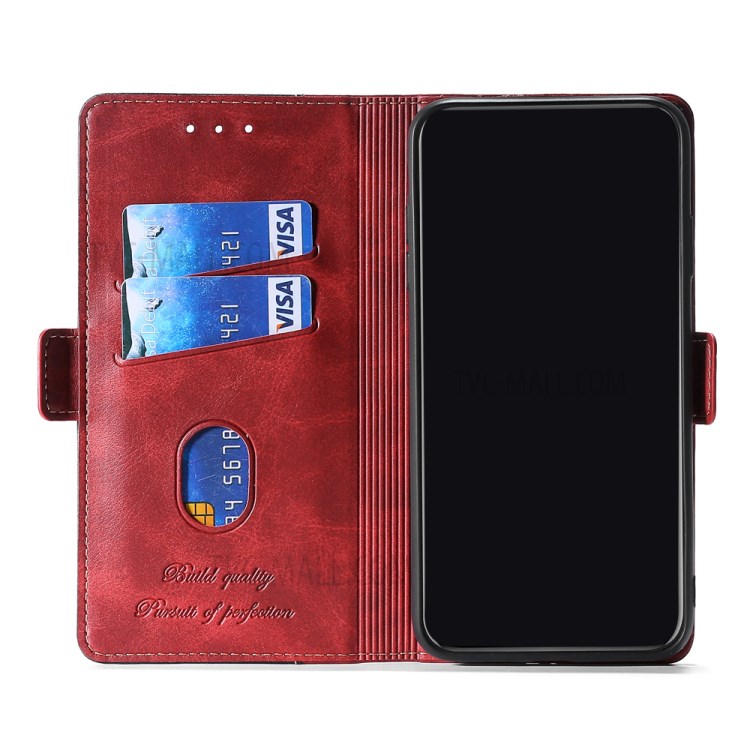 Color Splicing Card Slot Stand Case PU Flip Leather Case for Samsung Galaxy S30 Ultra - Black-2