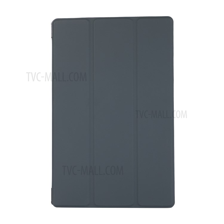 PU le Cuir PU Tri Fold Stand Tablet Cover Protecteur Pour Samsung Galaxy Tab A7 10.4 (2020) Tablet Case - le Noir-2