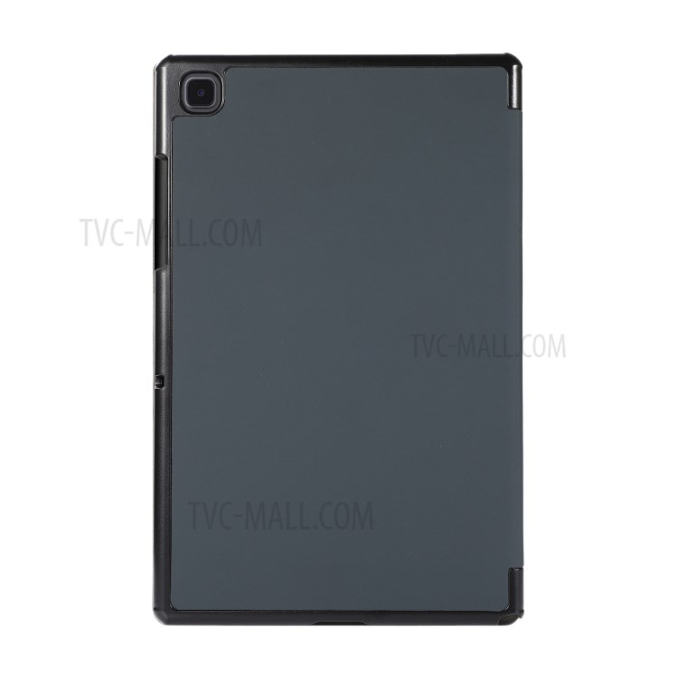 PU Leather Tri-fold Stand Protector for Samsung Galaxy Tab A7 10.4 (2020) Tablet Case - Black-4