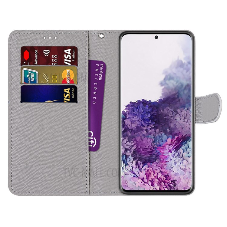 For Samsung Galaxy S30+ Phone Case Stand Leather New Patterned Cover - Lime-11
