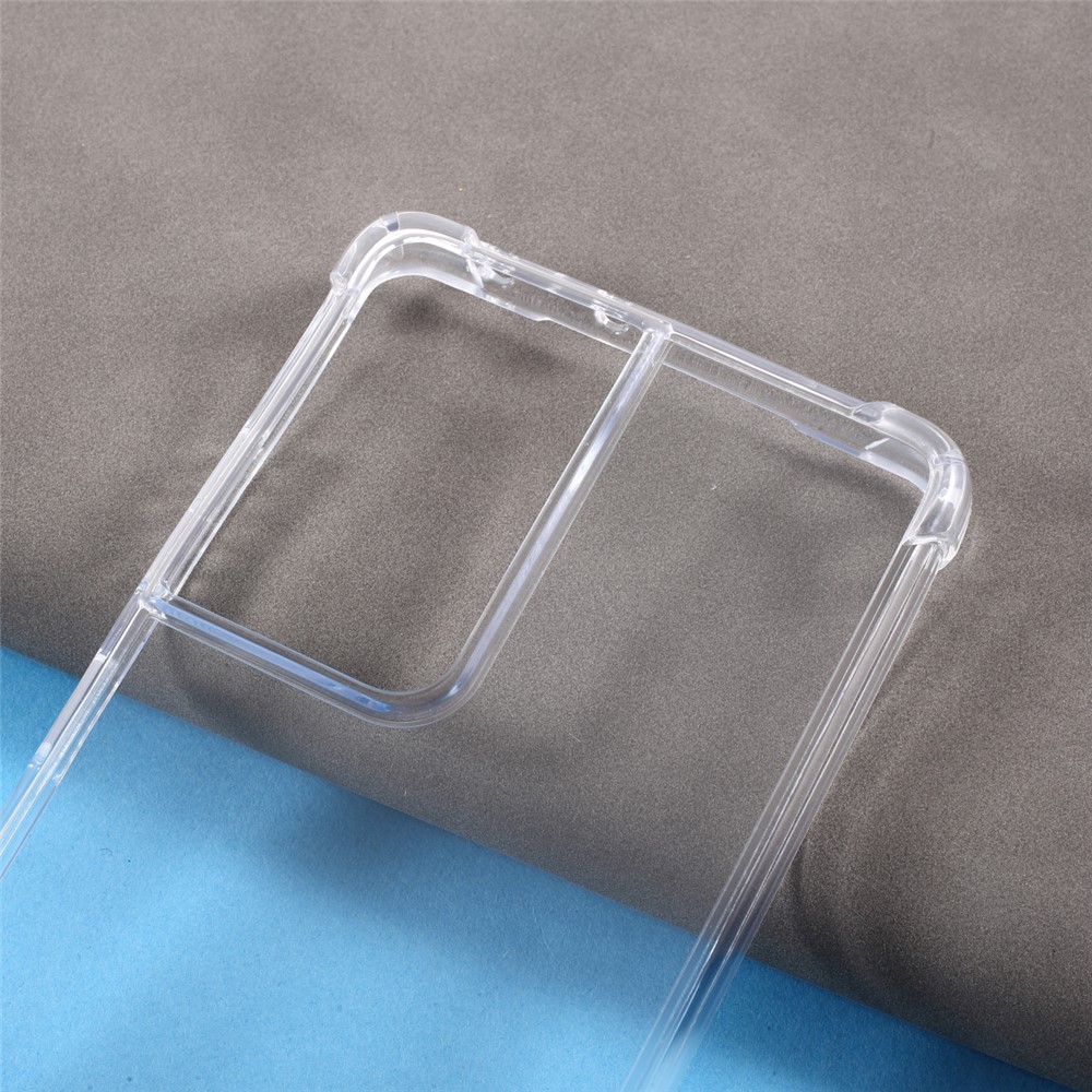 Shockproof Clear Acrylic Back + TPU Edge Combo Case for Samsung Galaxy S30 Ultra-3