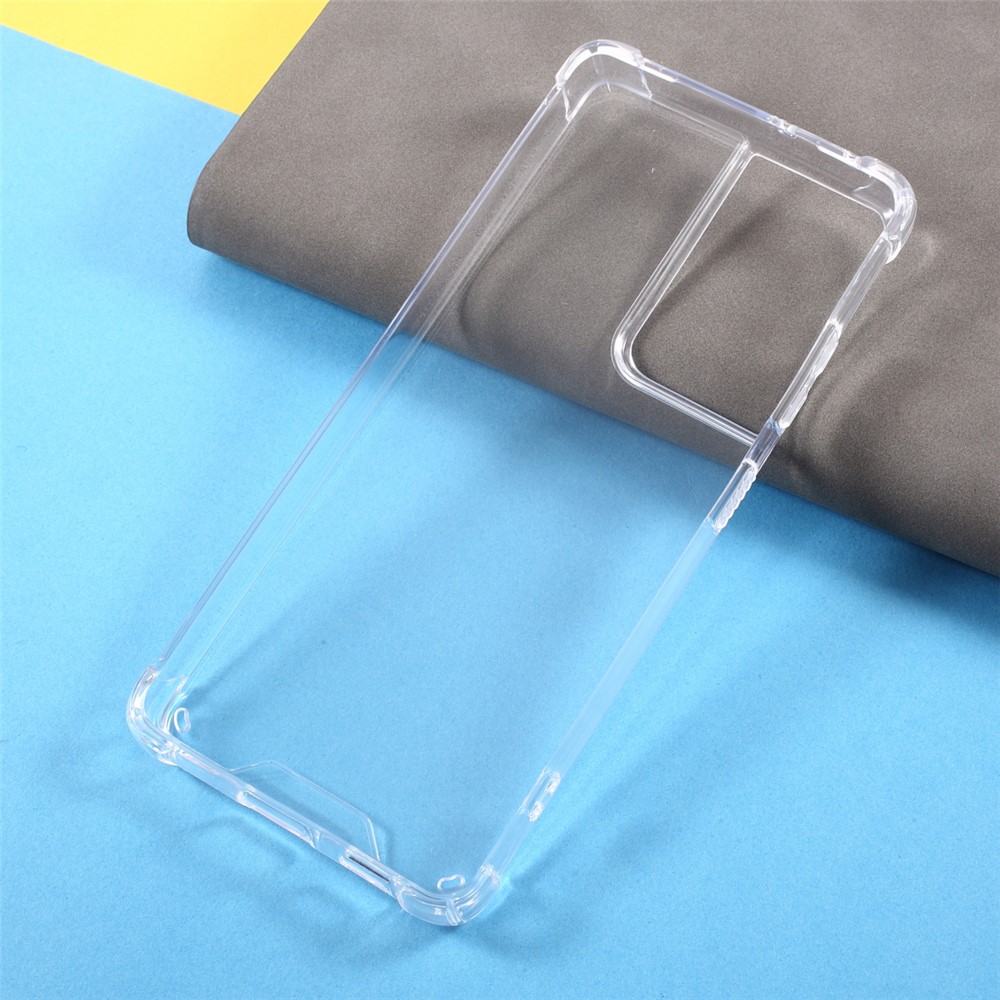 Acrílico Transparente A Prueba De Golpes Back + TPU Edge Combo Case Para Samsung Galaxy S21 Ultra