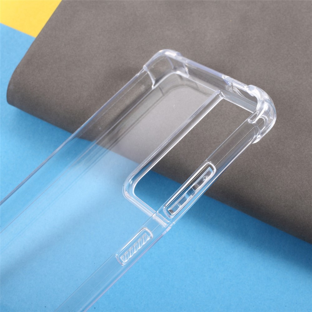 Shockproof Clear Acrylic Back + TPU Edge Combo Case for Samsung Galaxy S30 Ultra-6