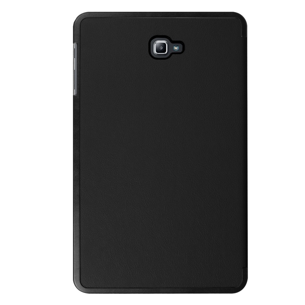 Coque Intelligente En Cuir Tri-pli Pour Samsung Galaxy Tab A 10.1 T580 / T585 (2016) - Noir-3