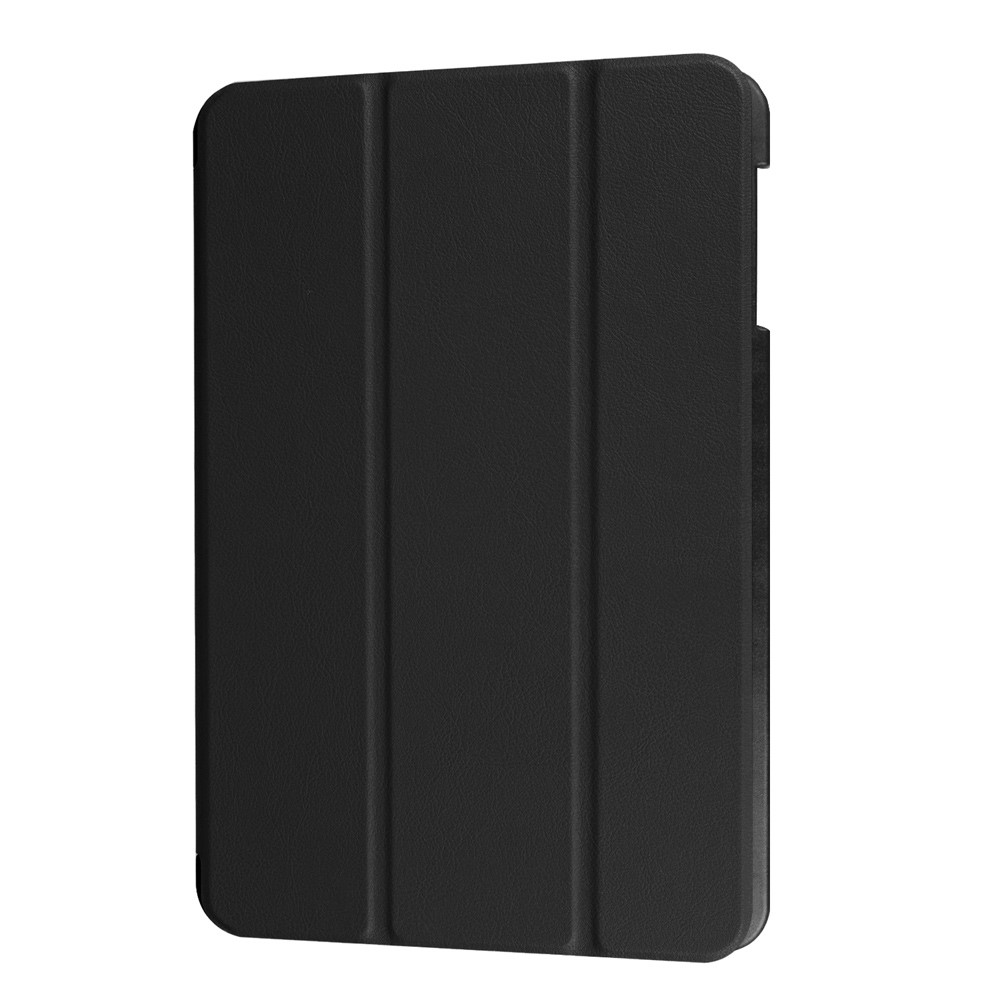 Coque Intelligente En Cuir Tri-pli Pour Samsung Galaxy Tab A 10.1 T580 / T585 (2016) - Noir-6