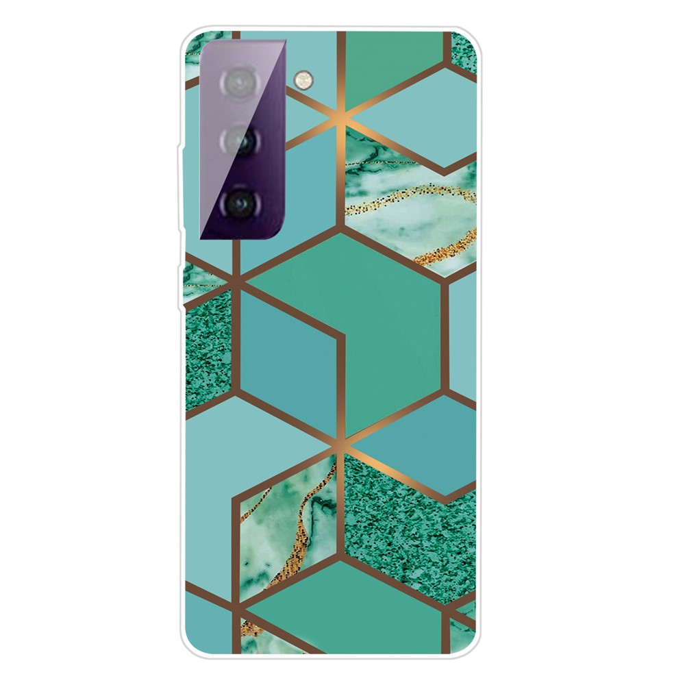Marble Pattern Printing TPU Protector Cover for Samsung Galaxy S30 - Style A-1
