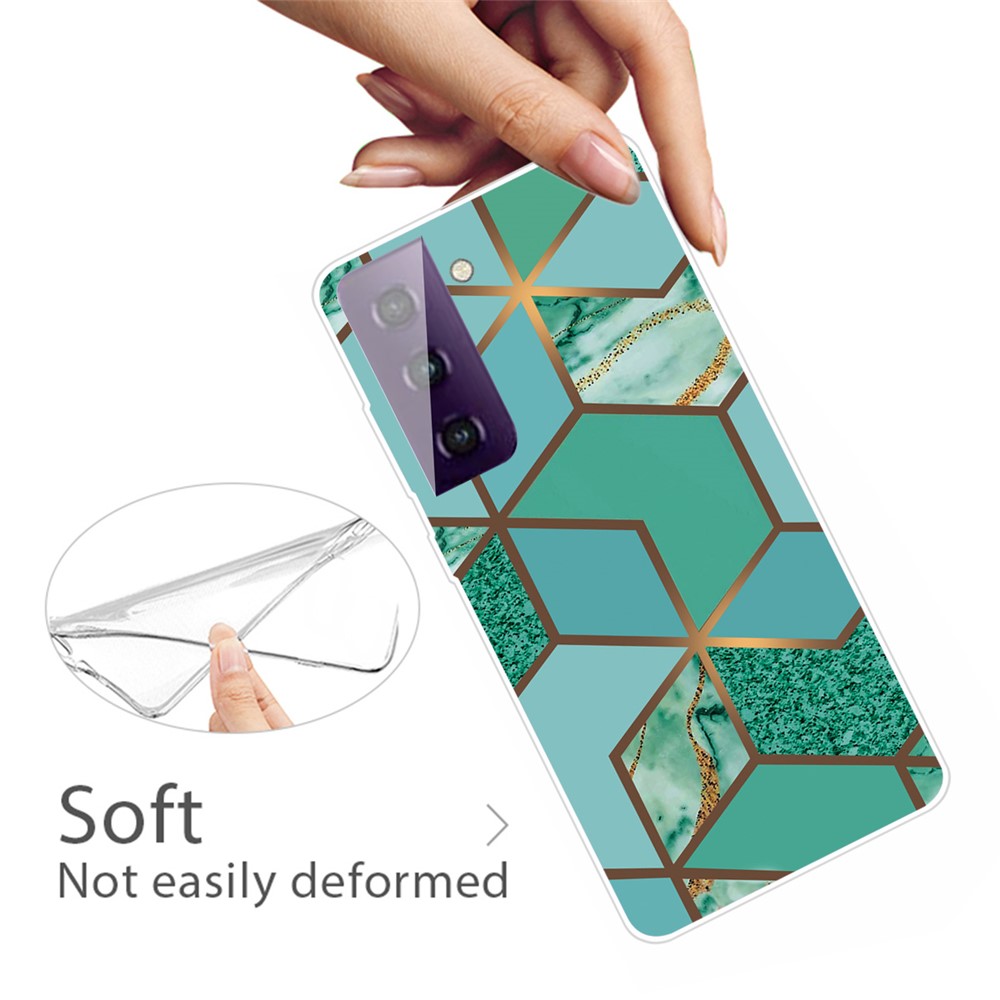 Marble Pattern Printing TPU Protector Cover for Samsung Galaxy S30 - Style A-2