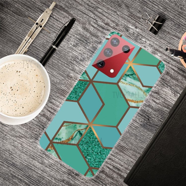 TPU Marble Pattern Printing Protector Cover for Samsung Galaxy S30 Ultra - Style A-4