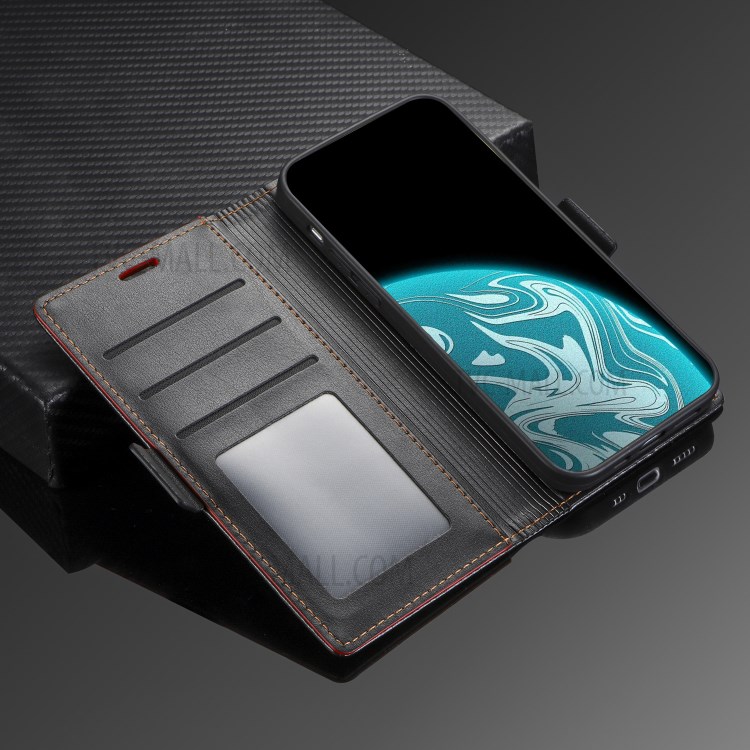 N.BEKUS PU Leather Wallet Phone Stand Case for Samsung Galaxy S20 FE/S20 Fan Edition/S20 FE 5G/S20 Fan Edition 5G - Black-11