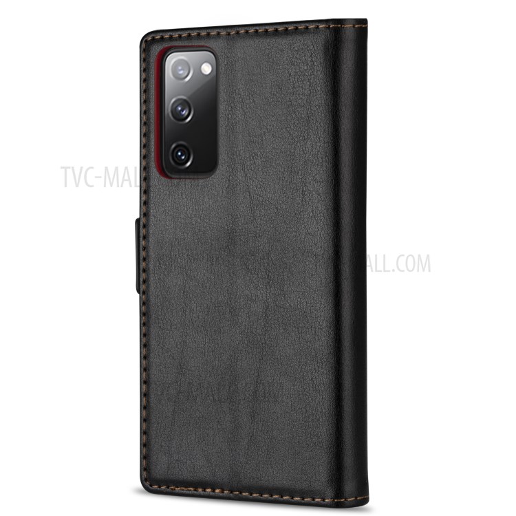 N.BEKUS PU Leather Wallet Phone Stand Case for Samsung Galaxy S20 FE/S20 Fan Edition/S20 FE 5G/S20 Fan Edition 5G - Black-3
