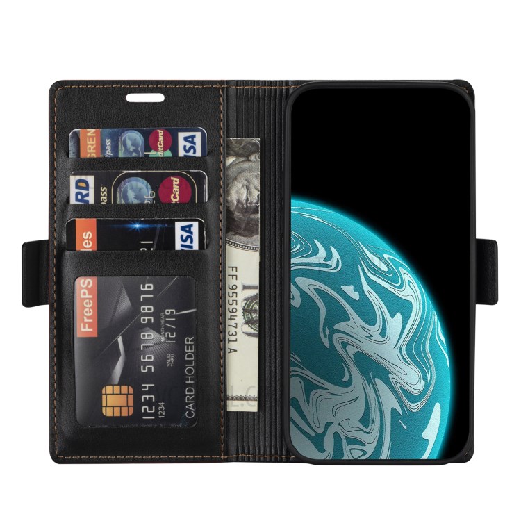 N.BEKUS PU Leather Wallet Phone Stand Case for Samsung Galaxy S20 FE/S20 Fan Edition/S20 FE 5G/S20 Fan Edition 5G - Black-5