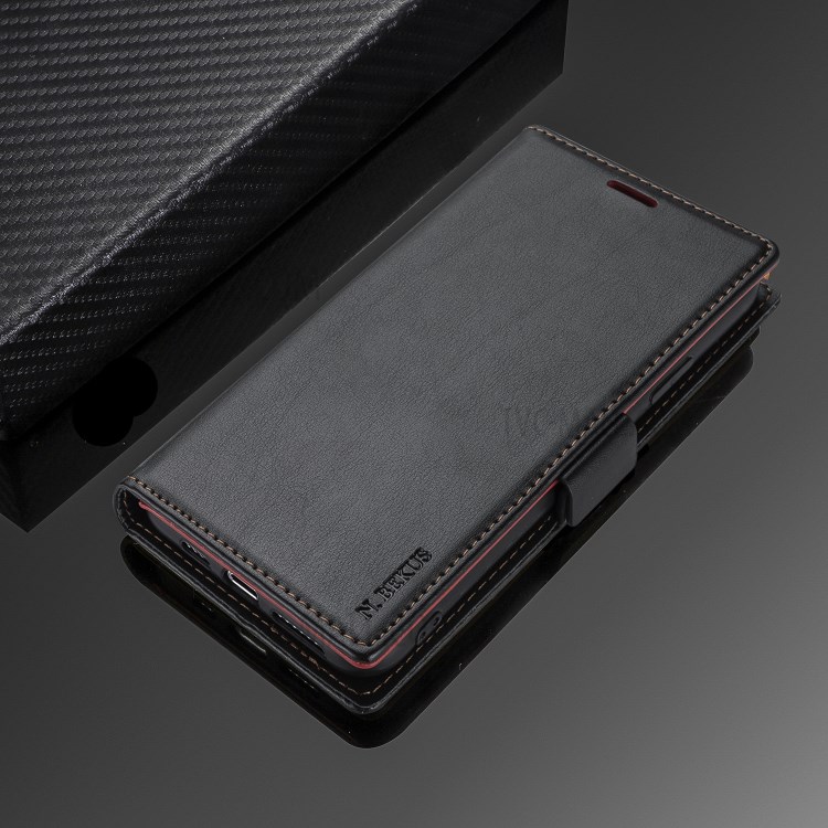 N.BEKUS PU Leather Wallet Phone Stand Case for Samsung Galaxy S20 FE/S20 Fan Edition/S20 FE 5G/S20 Fan Edition 5G - Black-9