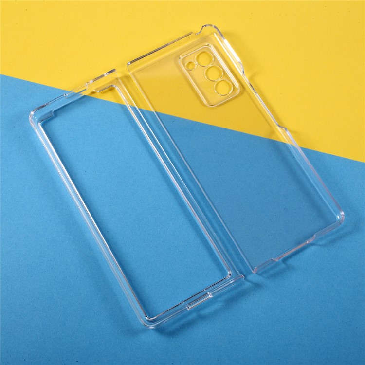 Precise Hole Opening Plastic Protector Hard Cell Phone Cover for Samsung Galaxy Z Fold2 5G-6