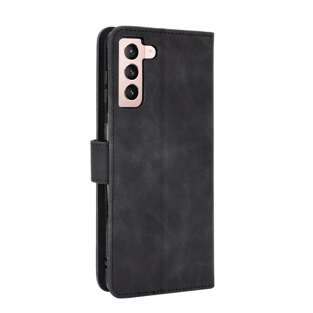 Delicate PU Leather Wallet Cell Phone Case for Samsung Galaxy S30 - Black-5