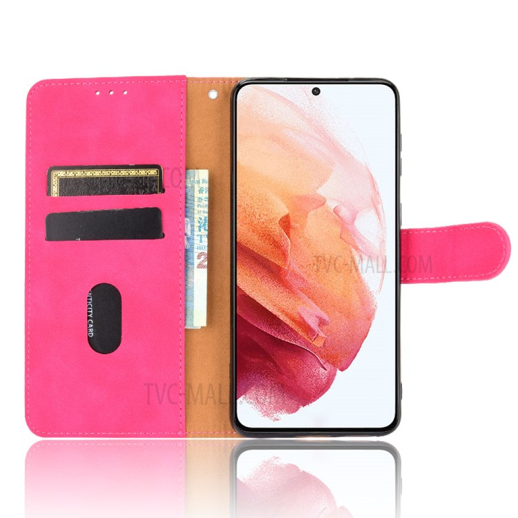 Delicate PU Leather Wallet Cell Phone Case for Samsung Galaxy S30+ - Rose-3