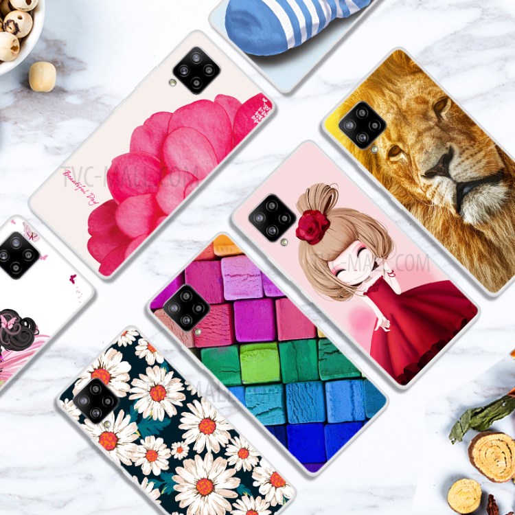 Pattern Printing TPU Phone Case for Samsung Galaxy A42 5G - Cat-3