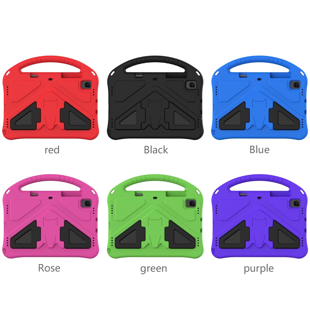 Shock-proof Handle EVA Tablet Case with Pen Slot for Samsung Galaxy Tab S6 Lite P610 - Black-5