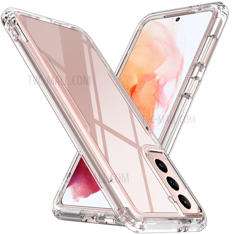 Crystal Clear Shield Flexible TPU Case for Samsung Galaxy S21-1